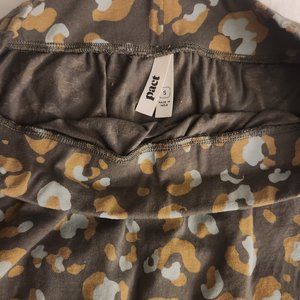 Pact Mod Leopard Fit & Flare Mini Skirt